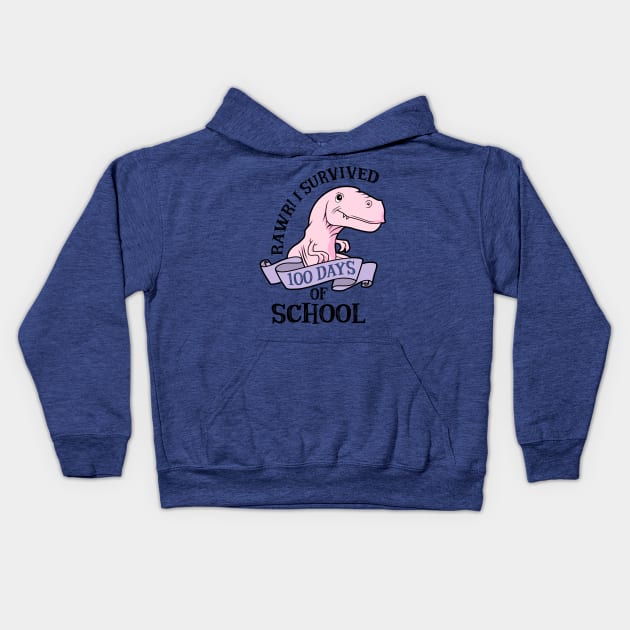 100 Days Of School Teacher's T-shirt Kids Hoodie by KsuAnn